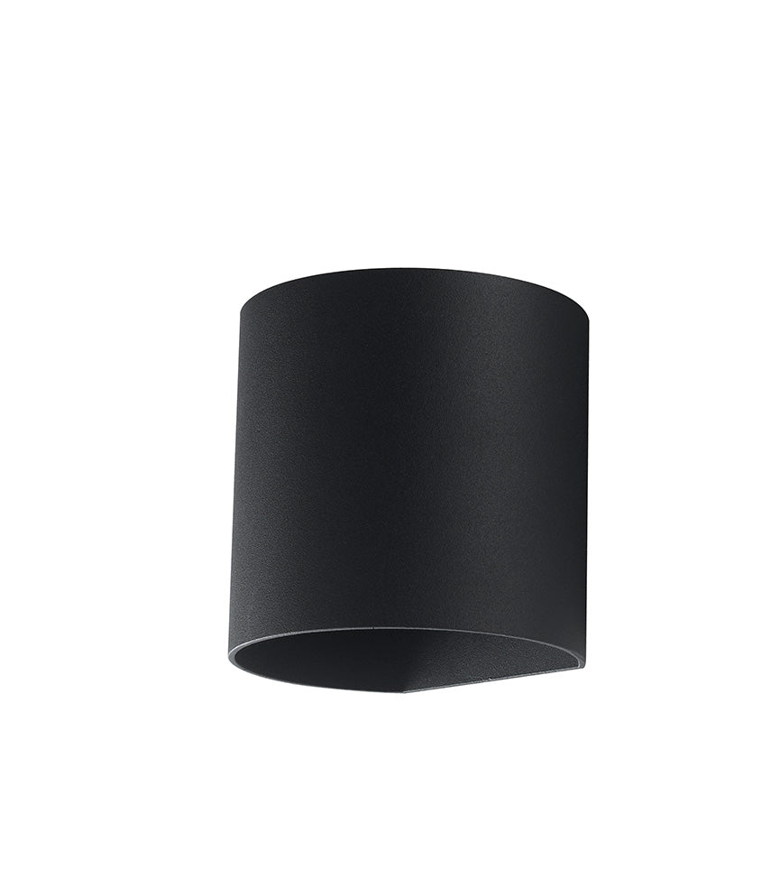 Applique per esterno in alluminio goffrato bianco o nero IP54 led integrato con regolazione luce 3000-4000°k 2x3,5W 840 lumen GOLF Applique per esterno in alluminio goffrato bianco o nero IP54 led integrato con regolazione luce 3000-4000°k 2x3,5W 840 lumen GOLF